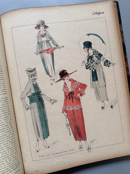 L'art et la mode y Chiffons. 10 números - Paris, 1919-1926