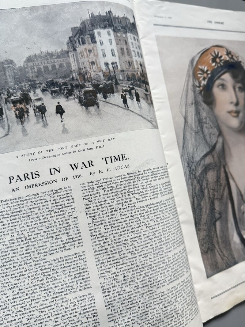 The Sphere Christmas number 1916, nº879a - Island Parcel Post, 1916