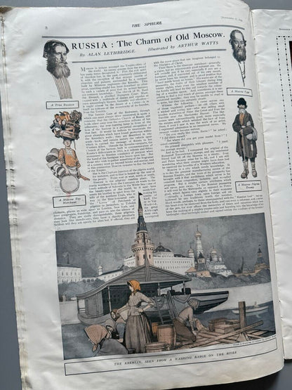 The Sphere Christmas number 1916, nº879a - Island Parcel Post, 1916