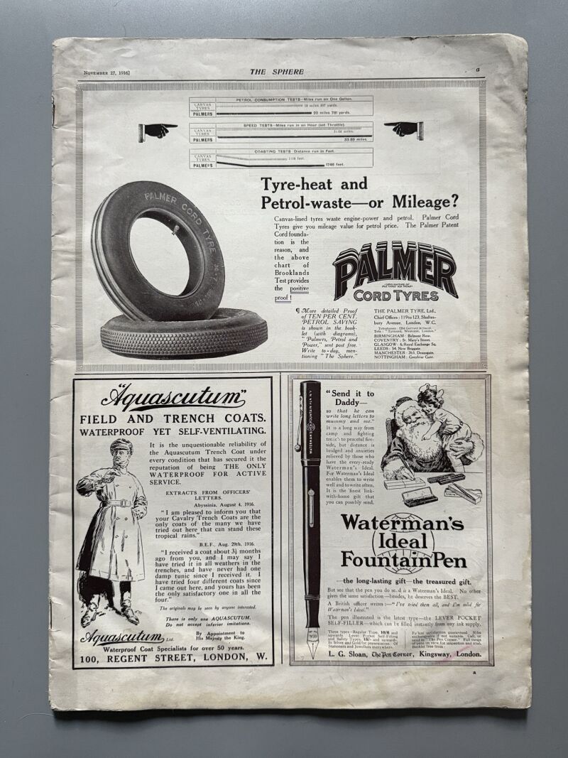 The Sphere Christmas number 1916, nº879a - Island Parcel Post, 1916