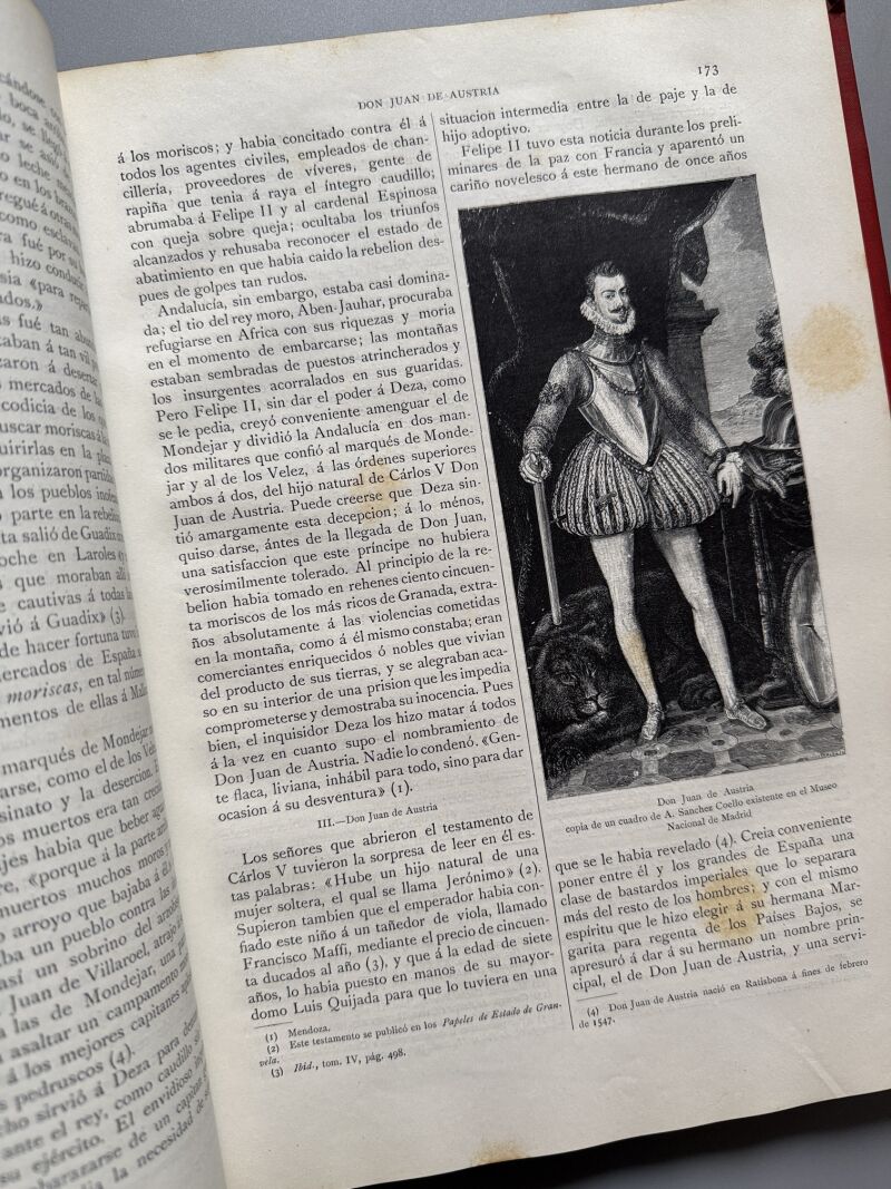 Historia Felipe II, H. Forneron - Montaner y Simón, 1884