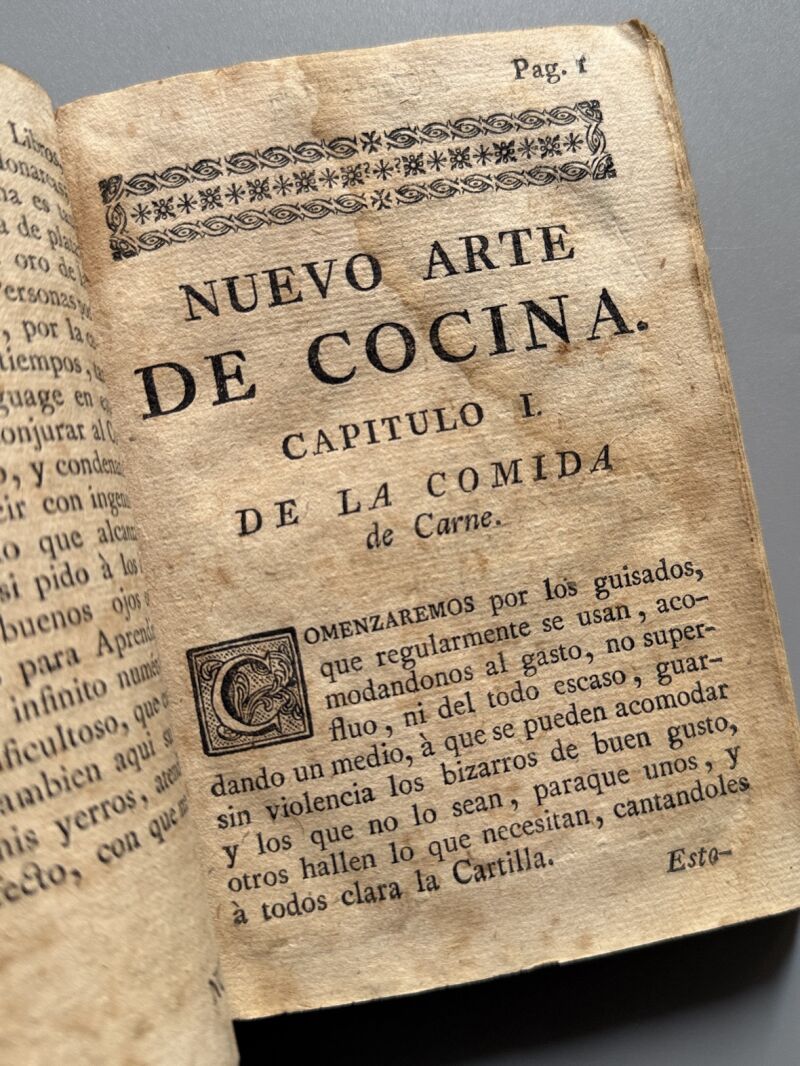 Nuevo arte de cocina, Juan Altamiras - Imprenta de María Ángela Martí Viuda, 1767