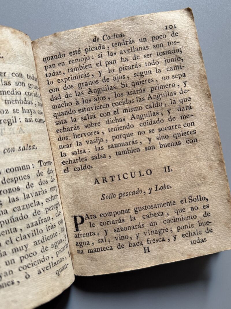 Nuevo arte de cocina, Juan Altamiras - Imprenta de María Ángela Martí Viuda, 1767