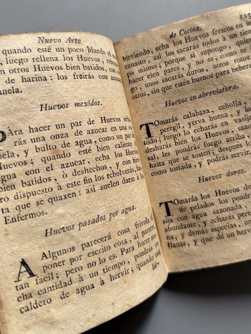 Nuevo arte de cocina, Juan Altamiras - Imprenta de María Ángela Martí Viuda, 1767