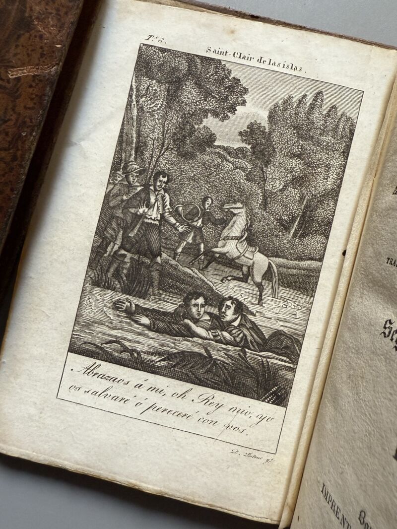 Saint-Clair de las Islas - Imprenta de Tomas Gorchs, 1838