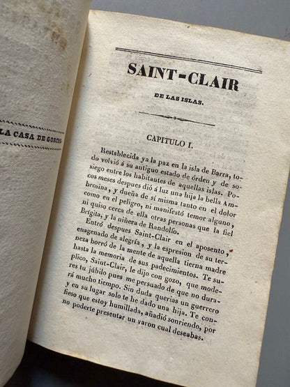 Saint-Clair de las Islas - Imprenta de Tomas Gorchs, 1838