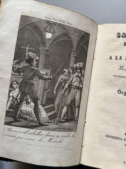 Saint-Clair de las Islas - Imprenta de Tomas Gorchs, 1838