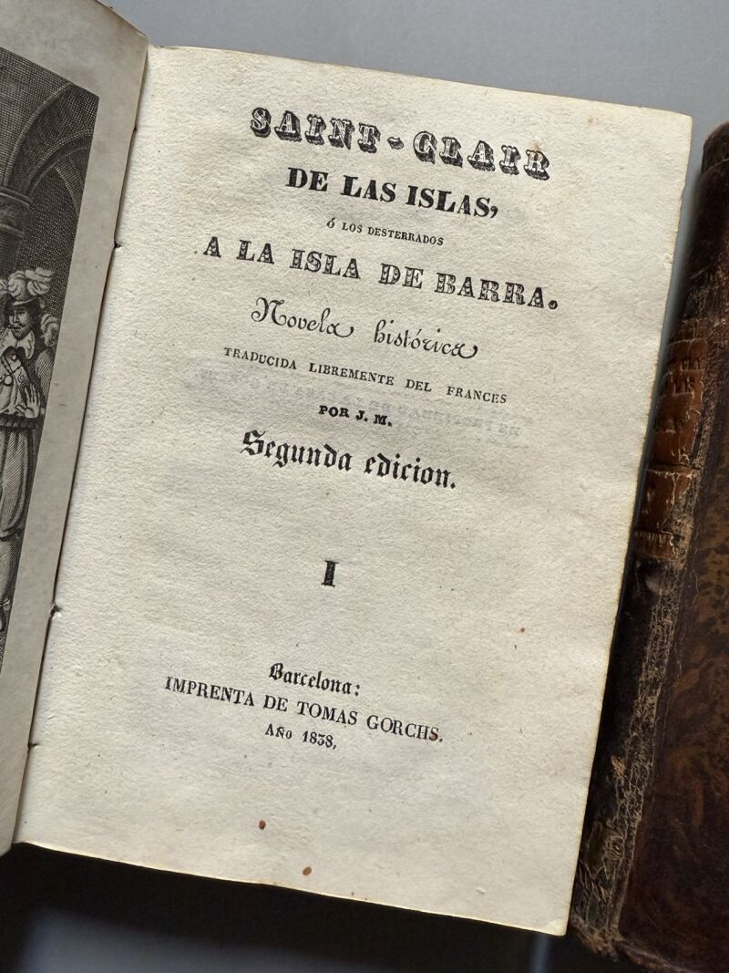 Saint-Clair de las Islas - Imprenta de Tomas Gorchs, 1838