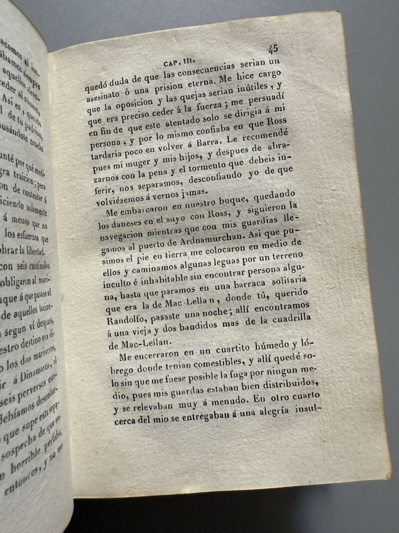 Saint-Clair de las Islas - Imprenta de Tomas Gorchs, 1838