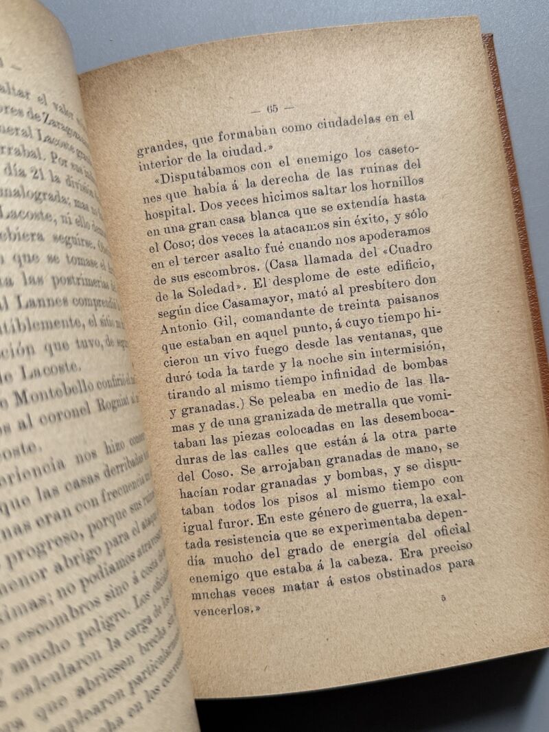 Los sitios de Zaragoza. Homenaje de los generales franceses y españoles - Biblioteca Ateneo, 1908