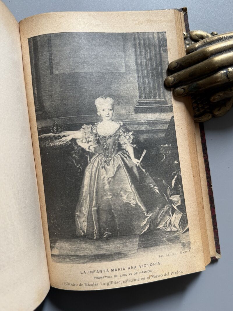 Luisa Isabel de Orleans y Luis XV, Alfonso Danvila - Librería de Fernando Fe, 1902