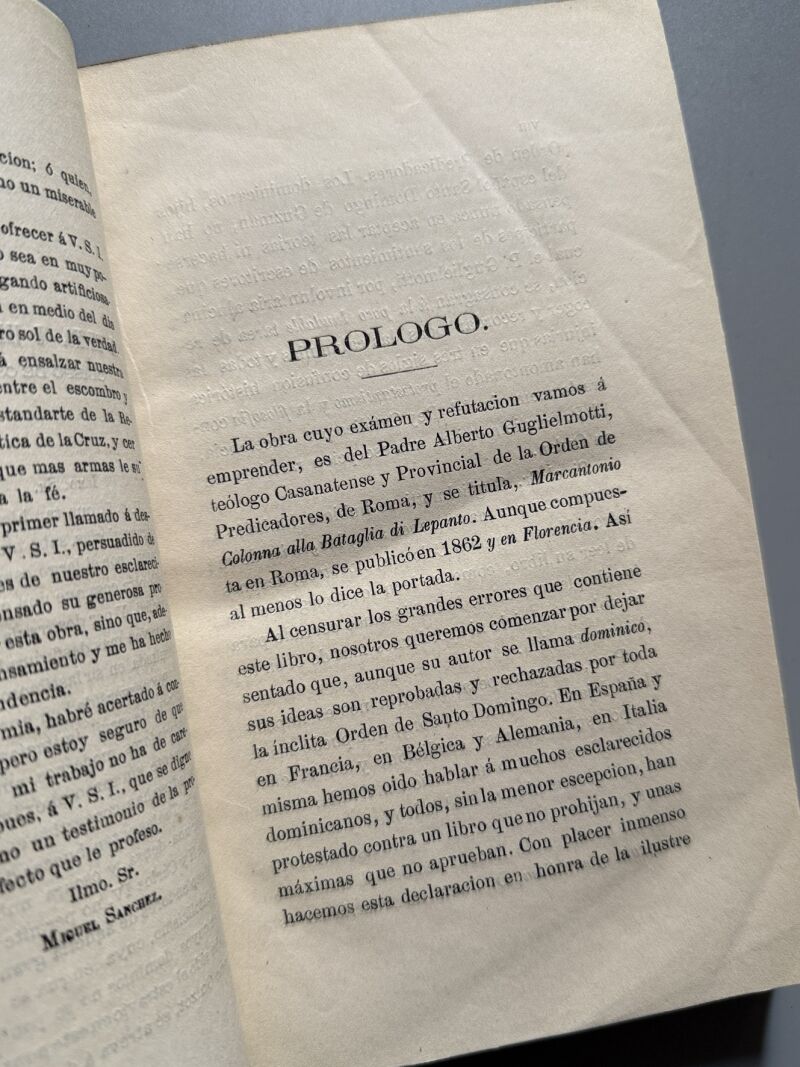 Felipe II y la liga de 1571 contra el turco, Miguel Sanchez  - Madrid, 1868