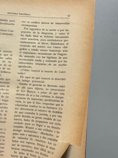 Historia crítica de los hombres del republicanismo catalán, Emilio Navarro - Ortega & Artís, 1915