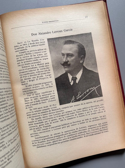 Historia crítica de los hombres del republicanismo catalán, Emilio Navarro - Ortega & Artís, 1915