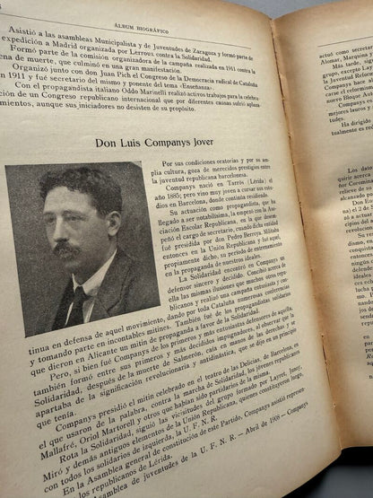 Historia crítica de los hombres del republicanismo catalán, Emilio Navarro - Ortega & Artís, 1915