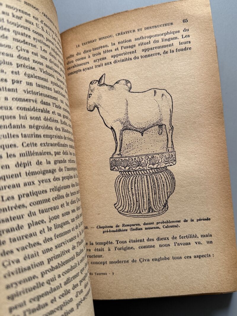 Le culte du taureau, J. R. Conrad - Payot, 1961