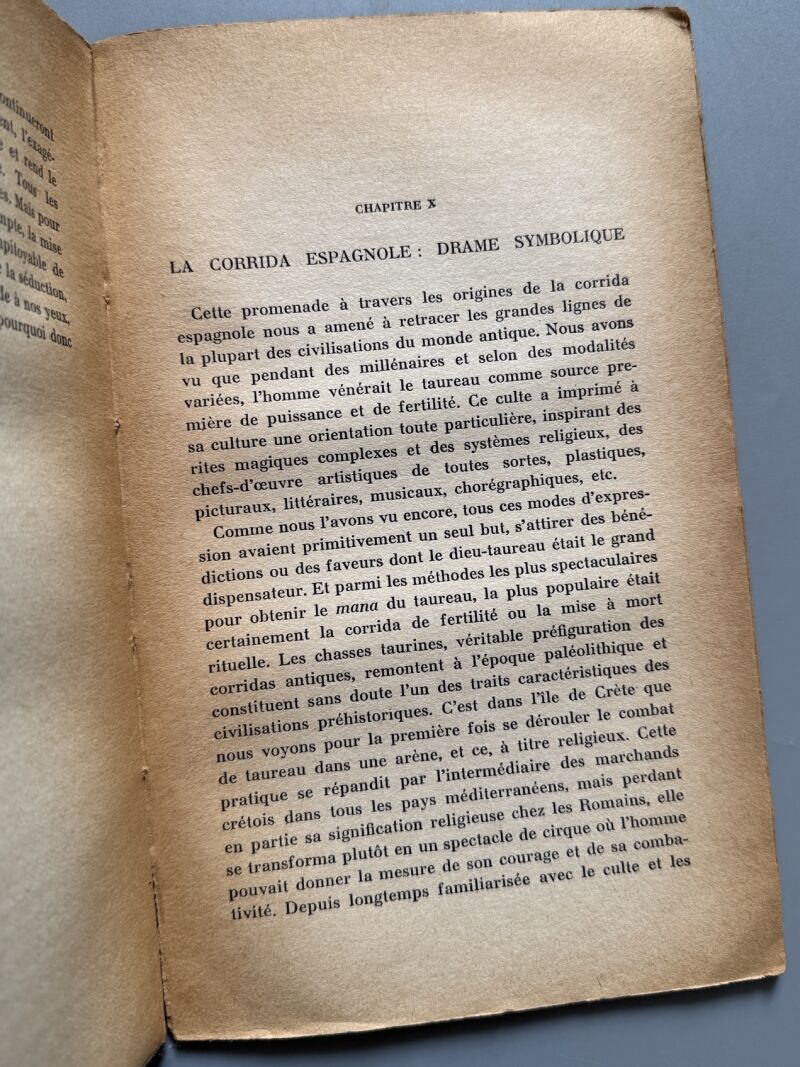 Le culte du taureau, J. R. Conrad - Payot, 1961