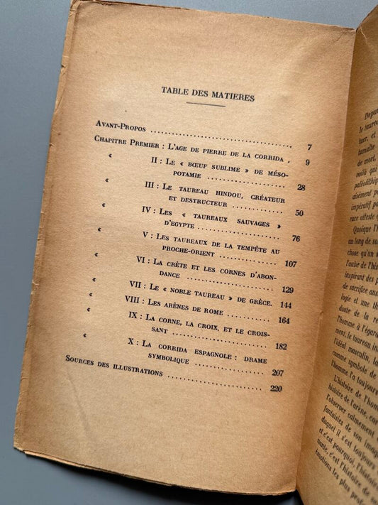 Le culte du taureau, J. R. Conrad - Payot, 1961