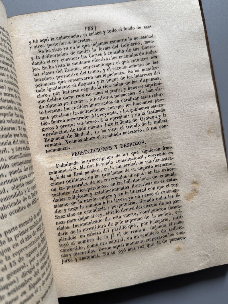 España bajo el poder arbitrario de la congregación apostólica, Pedro de Urquinaona - Madrid, 1835