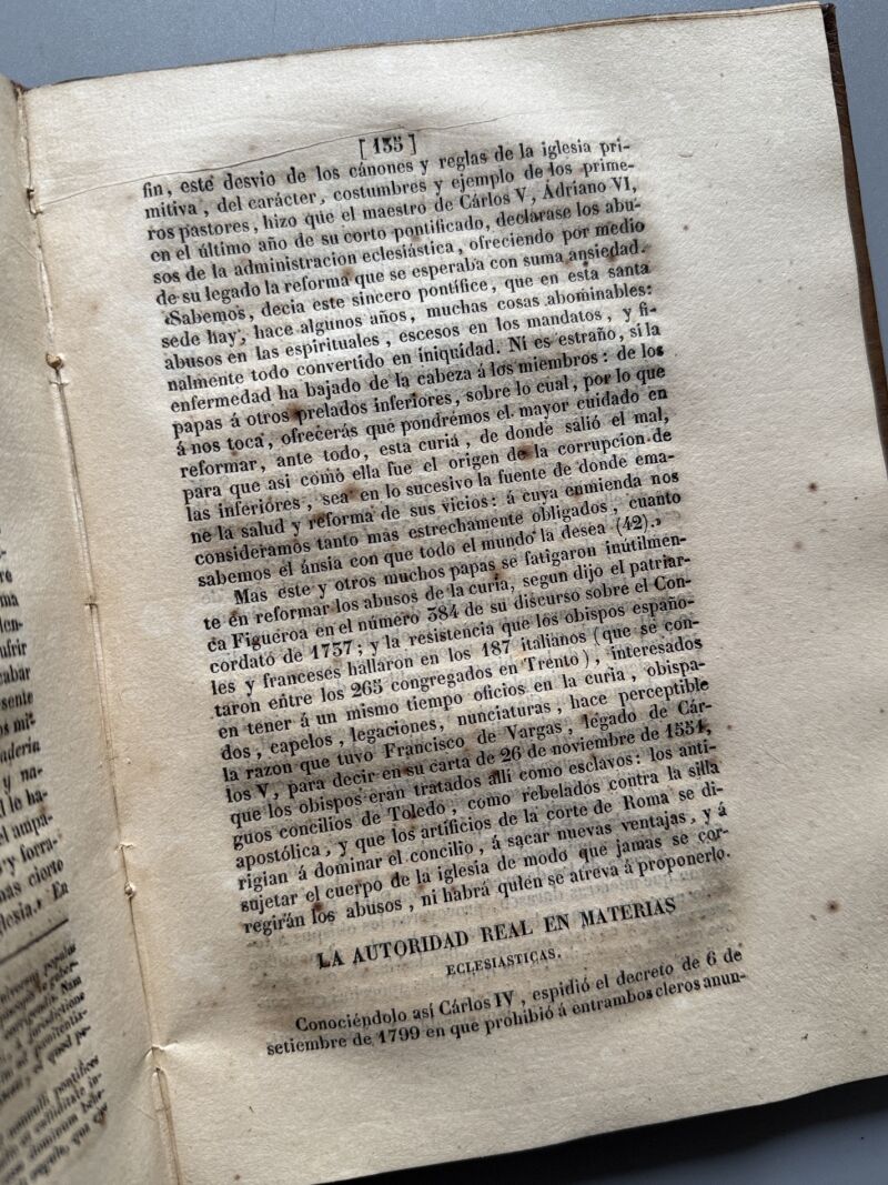 España bajo el poder arbitrario de la congregación apostólica, Pedro de Urquinaona - Madrid, 1835