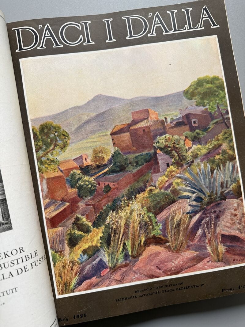 D'Aci i d'Alla encuadernada - Llibreria Catalonia, 1926
