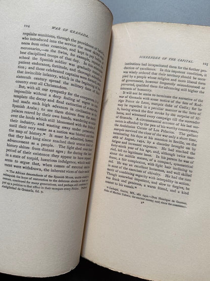 History of the reign of Ferdinand and Isabella the catholic, W. H. Prescott - Philadelphia, 1872