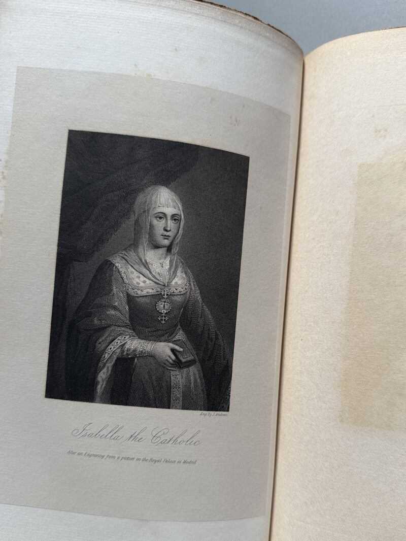 History of the reign of Ferdinand and Isabella the catholic, W. H. Prescott - Philadelphia, 1872