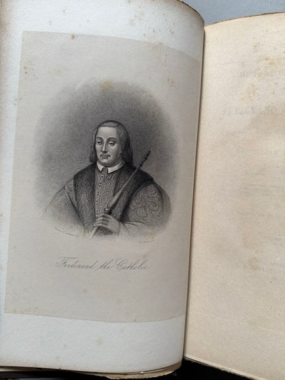 History of the reign of Ferdinand and Isabella the catholic, W. H. Prescott - Philadelphia, 1872