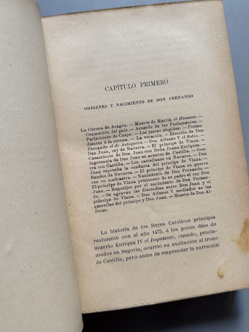 Disquisiciones históricas (Reyes católicos), Víctor Balaguer - Madrid, 1898