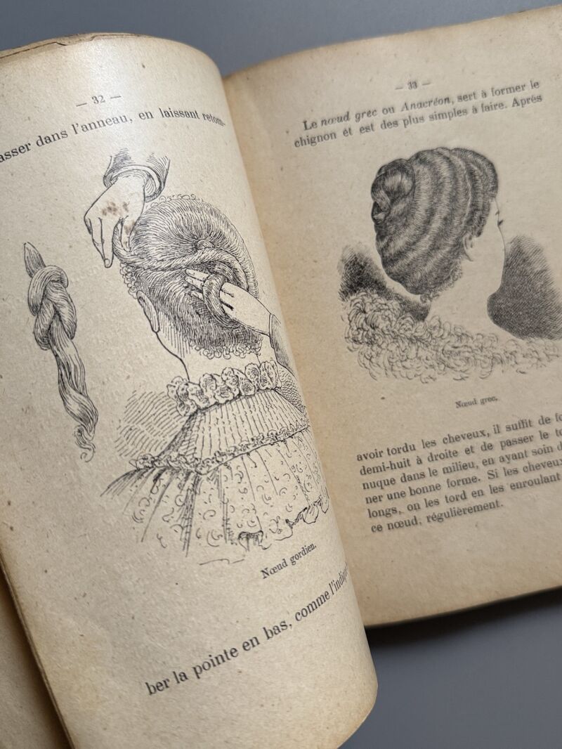 Manuel de la Coiffure de Dames, A. Mallemont - Albert Brunet Éditeur, ca. 1900