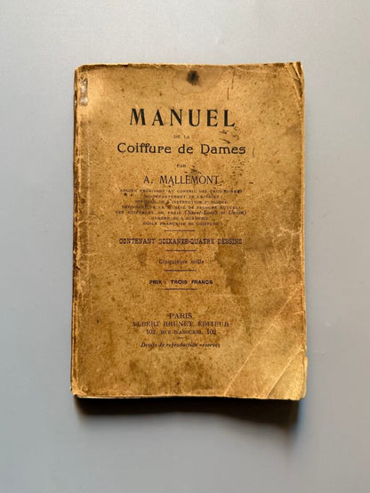 Manuel de la Coiffure de Dames, A. Mallemont - Albert Brunet Éditeur, ca. 1900