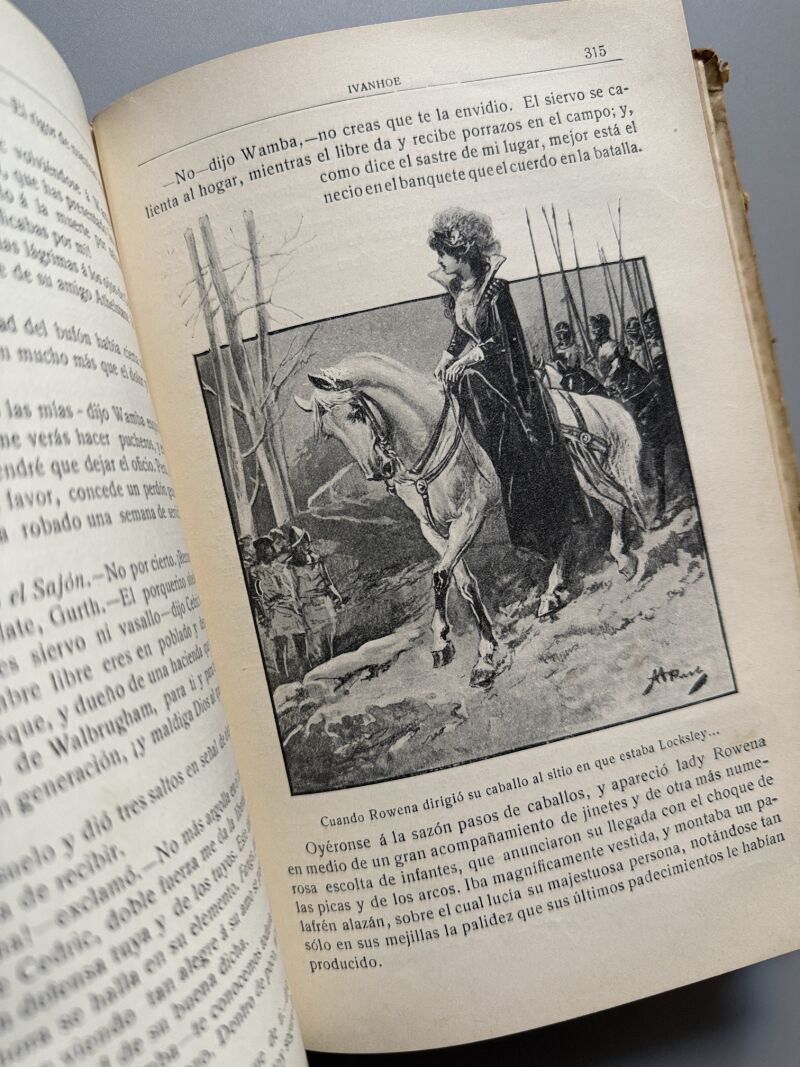 Ivanhoe, Walter Scott - Editorial Saturnino Calleja, ca. 1910