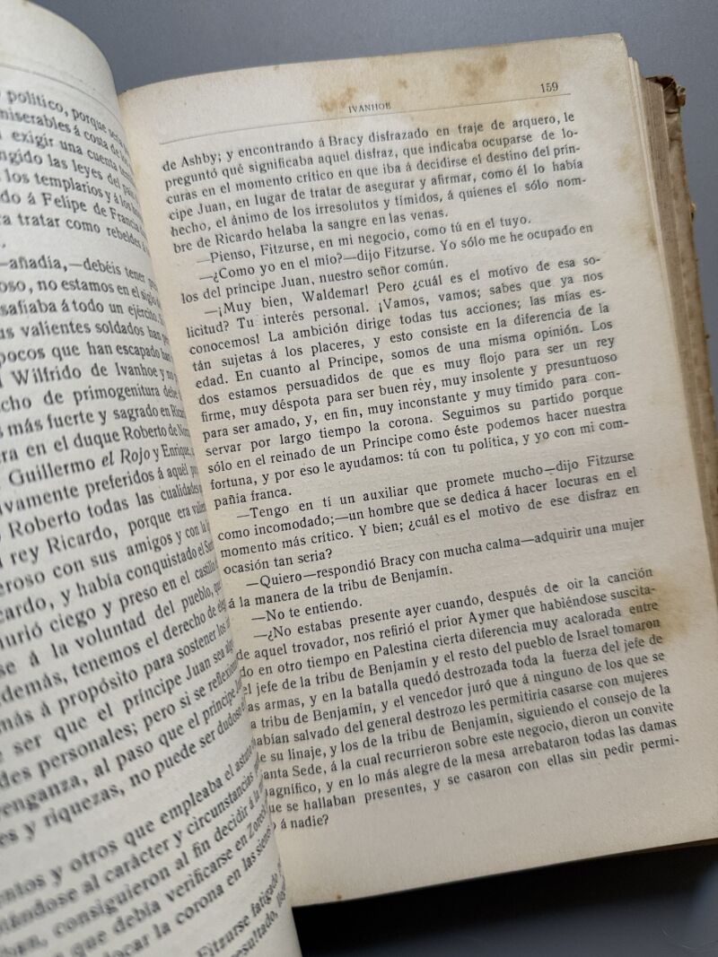 Ivanhoe, Walter Scott - Editorial Saturnino Calleja, ca. 1910