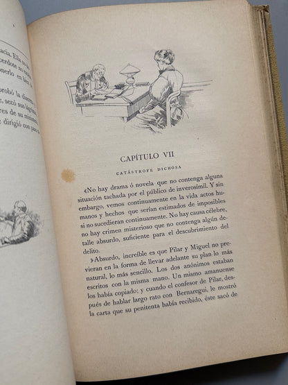 Libro de: ¡Si yo fuera rico!, Luis Mariano de Larra  - Montaner y Simón, 1896