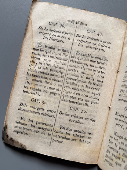 Libro de: Constituciones de Sanctacilia. El arte de edificar, Poncio Cabanach - Barcelona, 1841