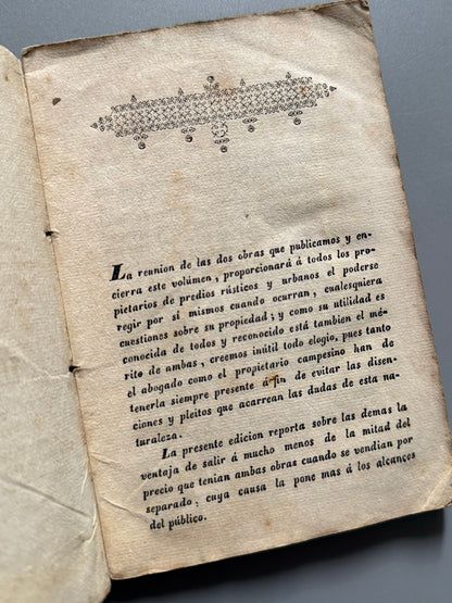 Libro de: Constituciones de Sanctacilia. El arte de edificar, Poncio Cabanach - Barcelona, 1841