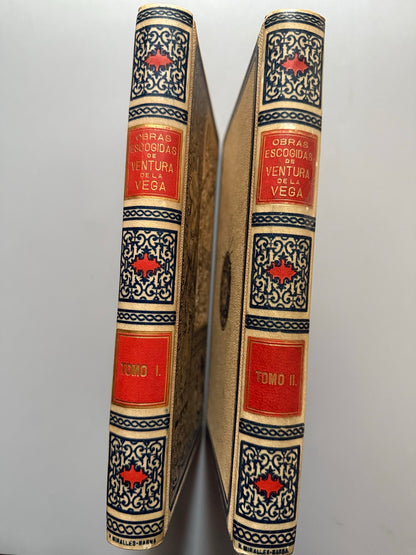 Libro de: Obras escogidas de Ventura de la Vega - Montaner y Simón, 1894