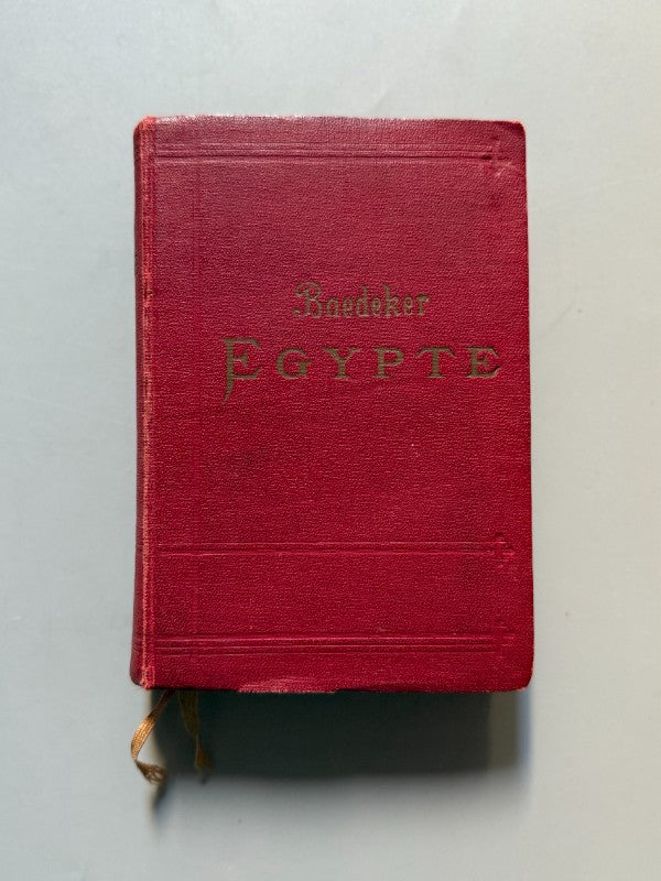 Egypte et Soudan, Karl Baedeker - 1914