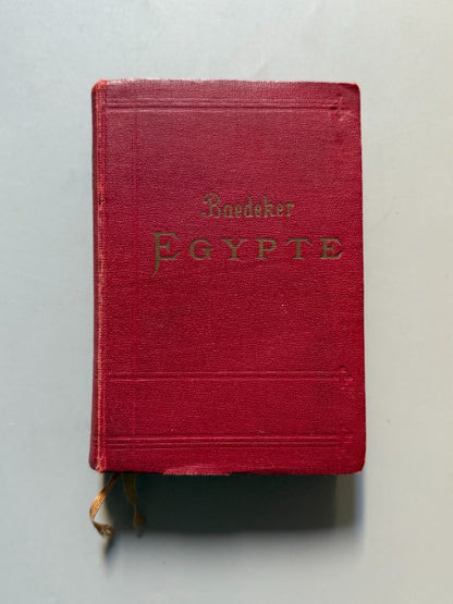 Egypte et Soudan, Karl Baedeker - 1914