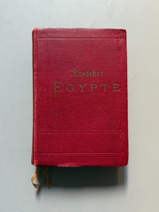 Egypte et Soudan, Karl Baedeker - 1914