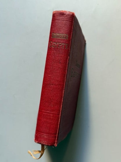 Egypte et Soudan, Karl Baedeker - 1914