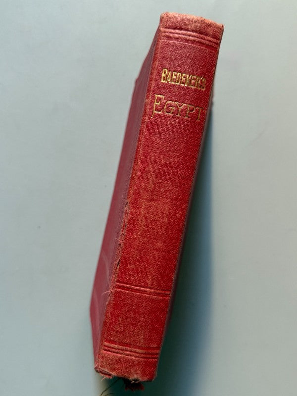 Egypt and the Sudân, Karl Baedeker - Karl Baedeker Publisher, 1908