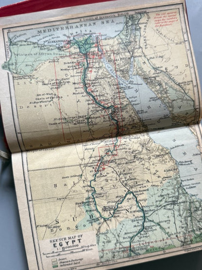 Egypt and the Sûdân, Karl Baedeker. Tumba de Tutankamón - Karl Baedeker Publisher, 1929