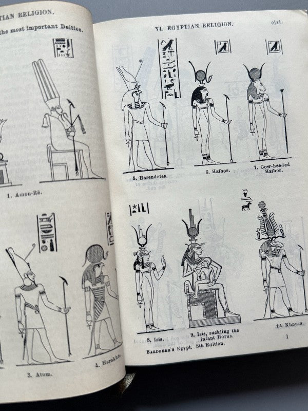 Egypt and the Sûdân, Karl Baedeker. Tumba de Tutankamón - Karl Baedeker Publisher, 1929