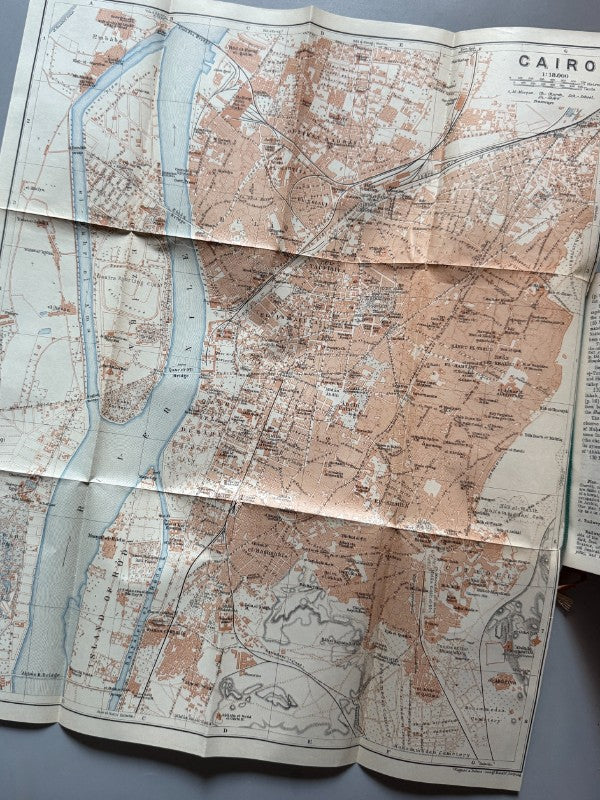 Egypt and the Sûdân, Karl Baedeker. Tumba de Tutankamón - Karl Baedeker Publisher, 1929