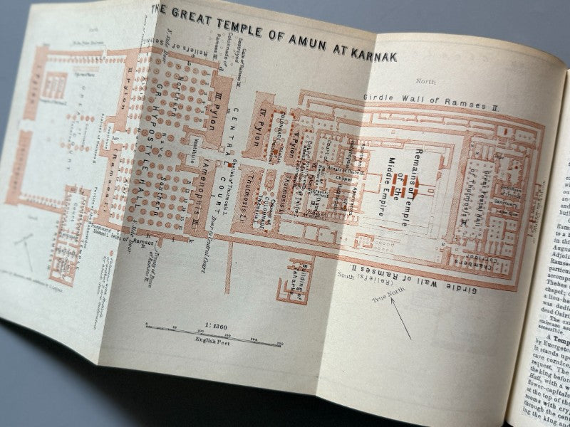 Egypt and the Sûdân, Karl Baedeker. Tumba de Tutankamón - Karl Baedeker Publisher, 1929