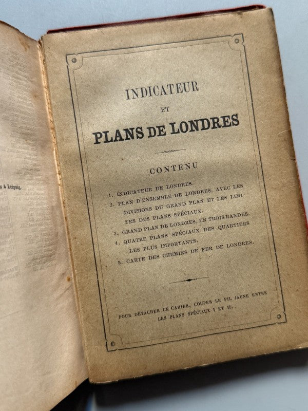 Londres et ses environs, Karl Baedeker - Karl Baedeker Éditeur, 1890