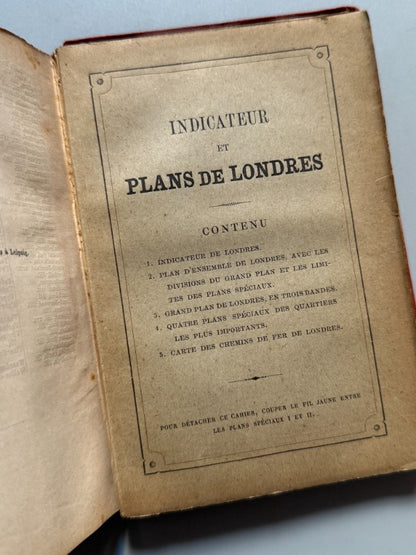 Londres et ses environs, Karl Baedeker - Karl Baedeker Éditeur, 1890