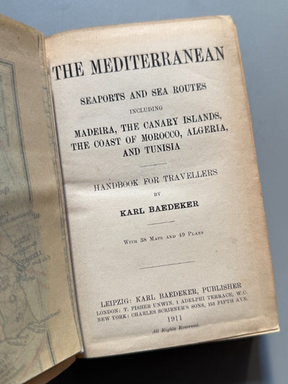 The Mediterranean seaports and sea routes, Karl Baedeker - Karl Baedeker Publisher, 1911