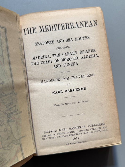 The Mediterranean seaports and sea routes, Karl Baedeker - Karl Baedeker Publisher, 1911